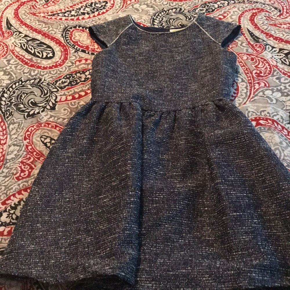 Crazy 8 Navy/Silver accent Dress Size 7